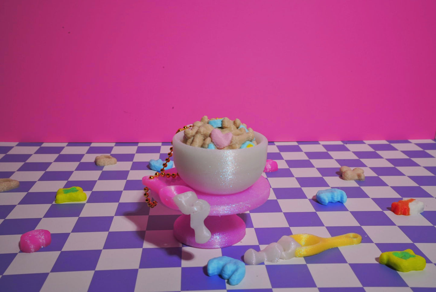 Cereal Keychain