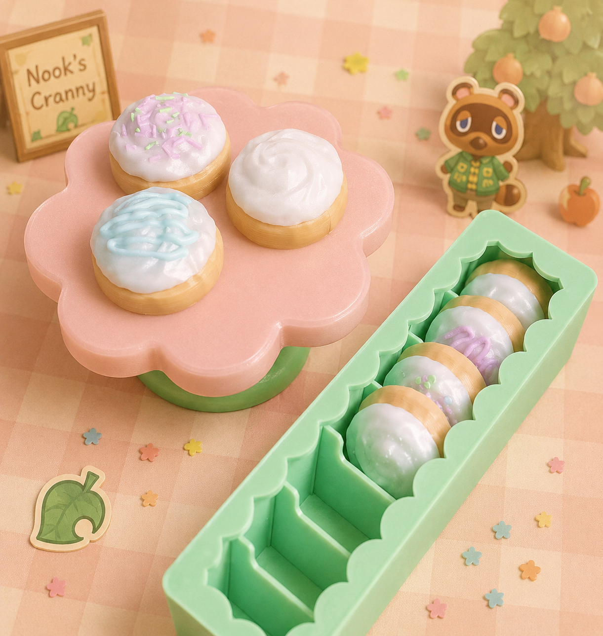 Animal Crossings Sugar Cookie Pill Case