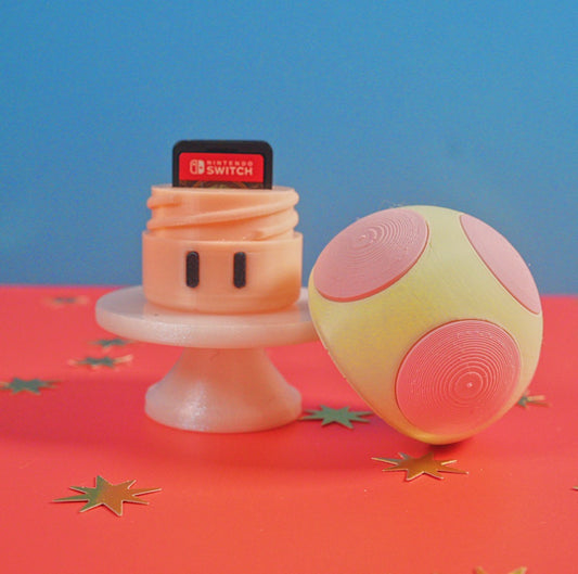 Nintendo Switch Mushroom Game Case