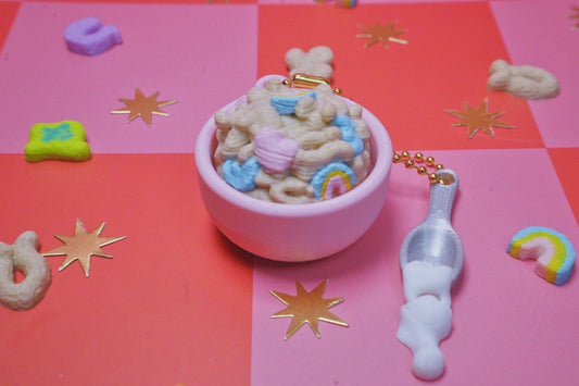 Cereal Clicker Keychain