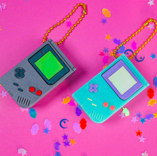 Game Boy Clicker Keychain