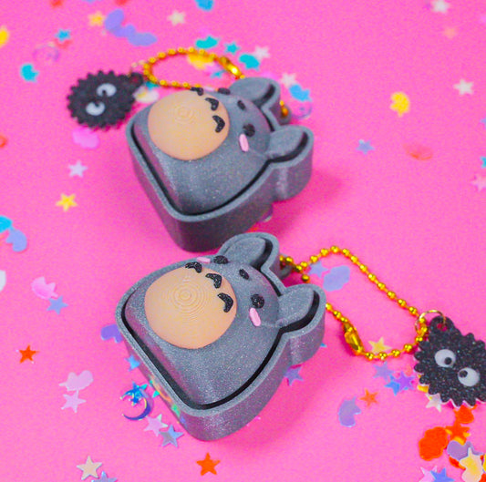 Totoro Clicker Keychain