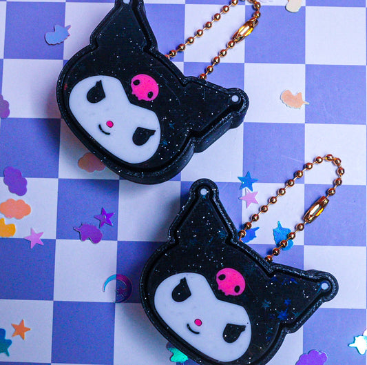 Kuromi Clicker Keychain