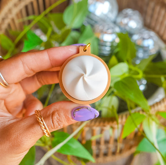 Dumpling Clicker Keychain