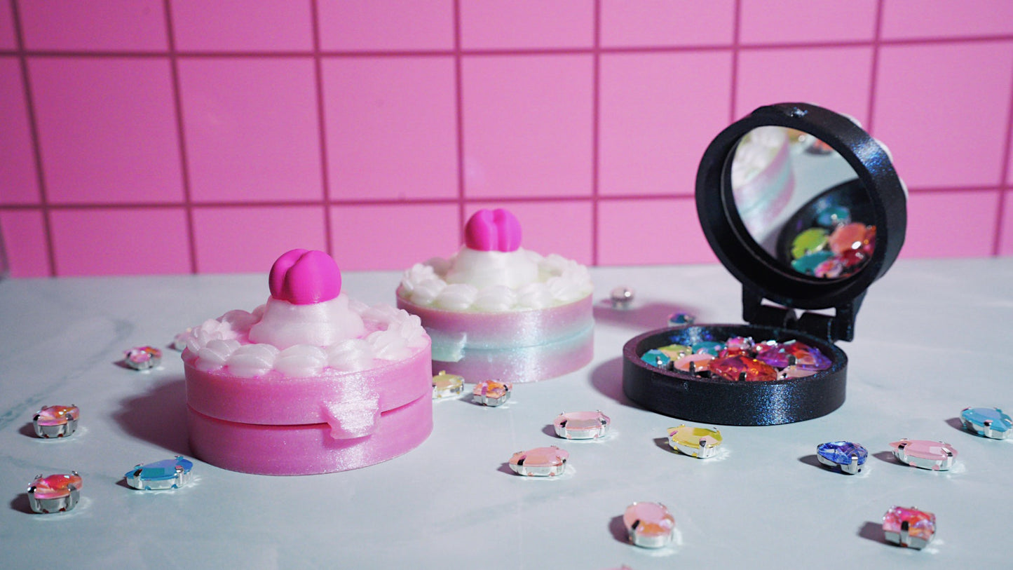 Compact Cake Mirror