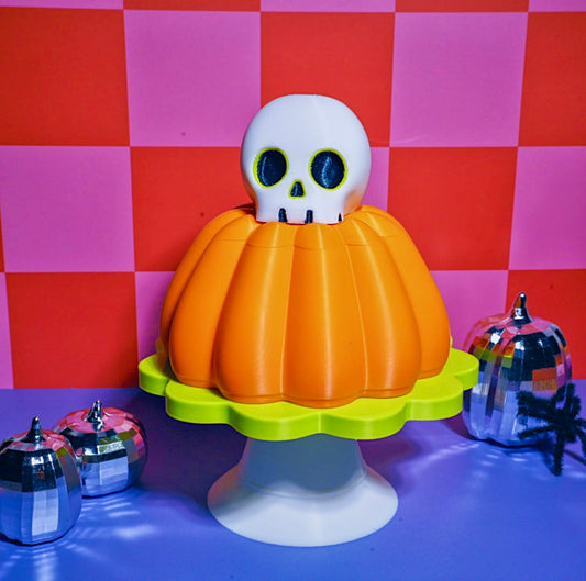 Skull Gelatin Container