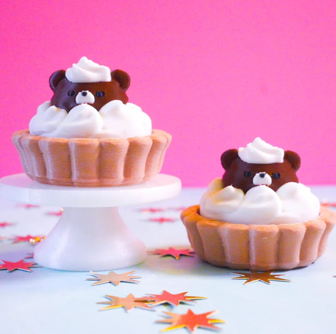 Bear Tarte Clicker Keychain