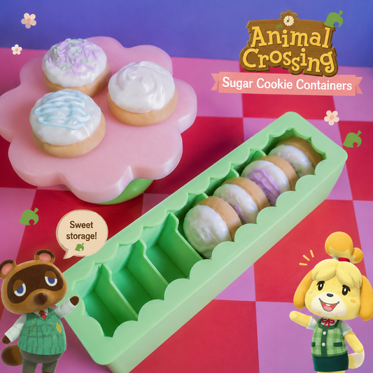 Animal Crossings Sugar Cookie Pill Case