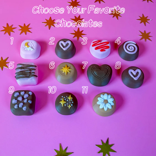 Red โค๏ธ Chocolate Fidget Box