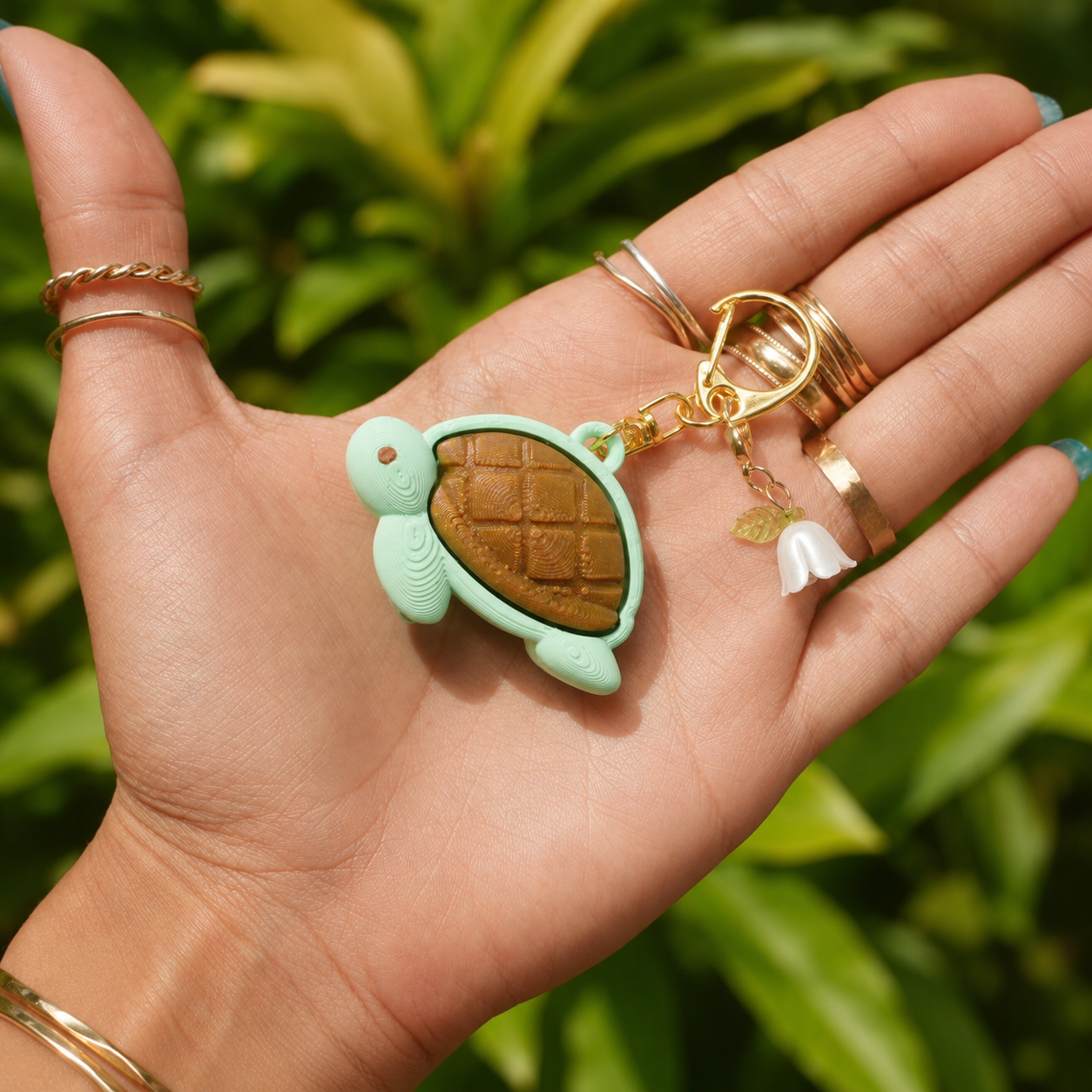 Honu Clicker Keychain
