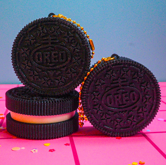 Oreo Clicker Keychain