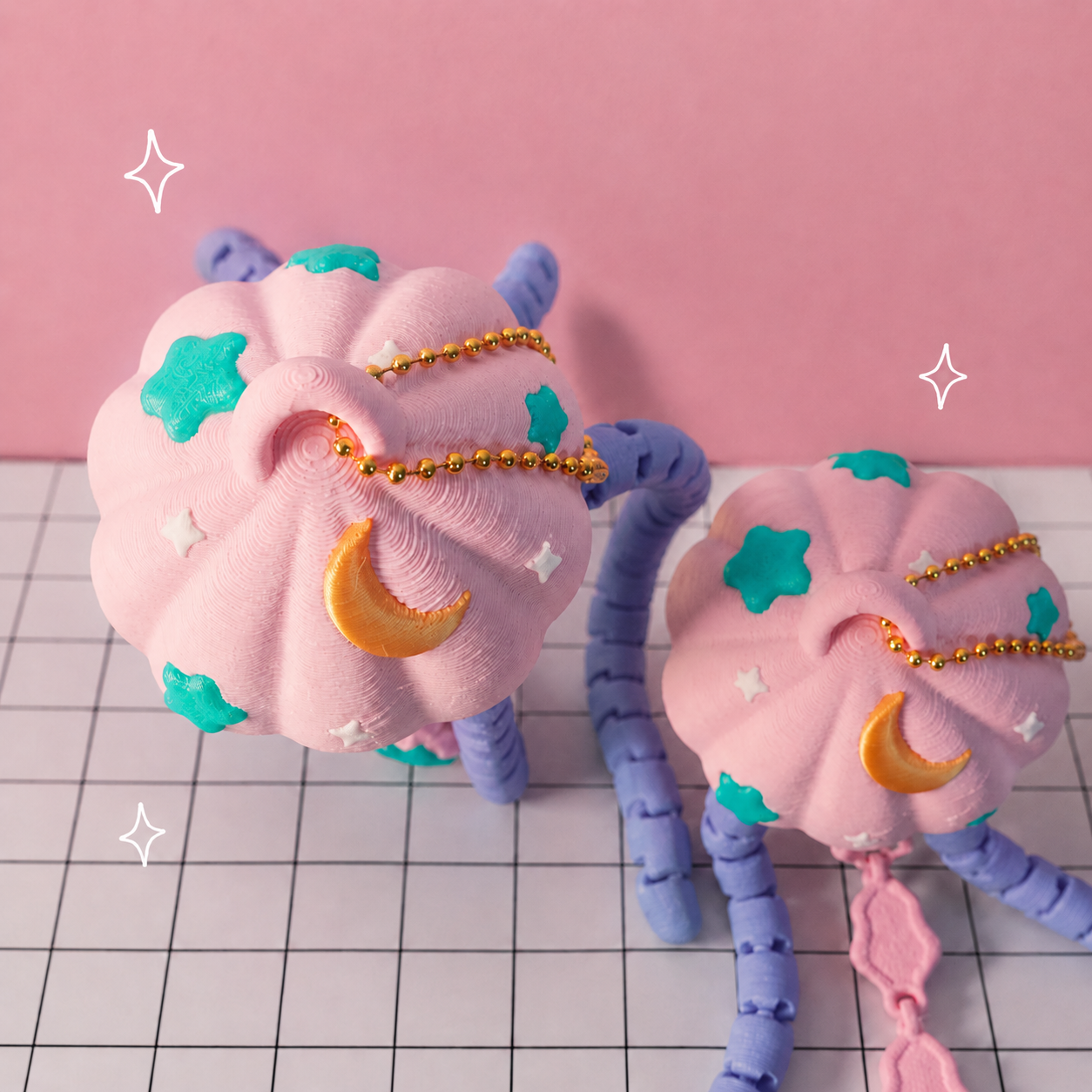 Twilight Jellyfish Flexi Keychain