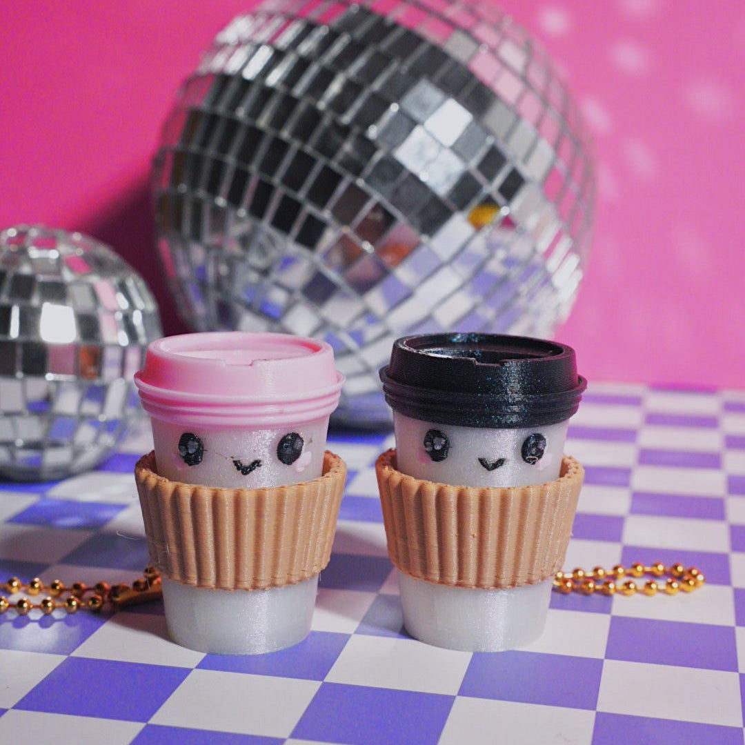 Cafecito Clicker Keychain