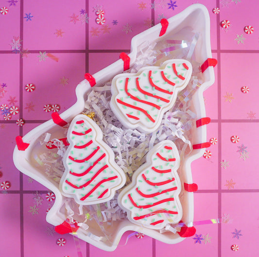 Christmas Tree Clicker Keychain