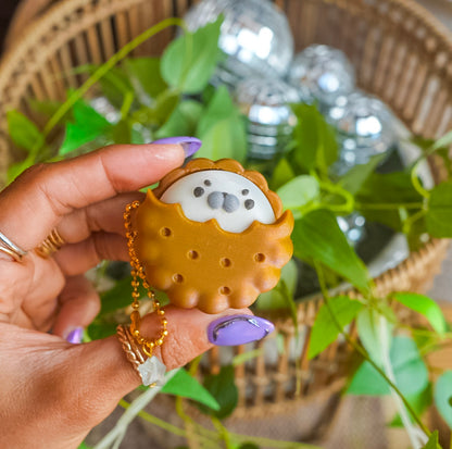 Seal Cookie Clicker Keychain