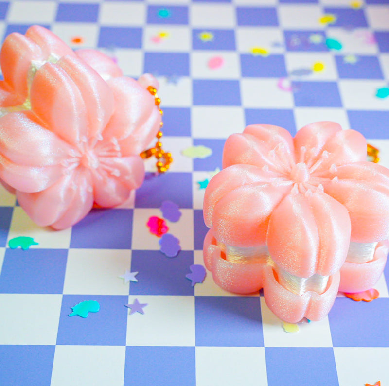 Sakura Clicker Keychain