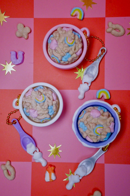 Cereal Clicker Keychain