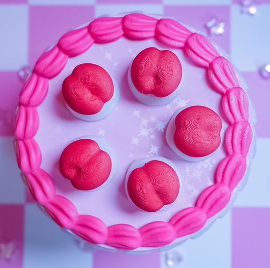 Red Velvet Cake Container