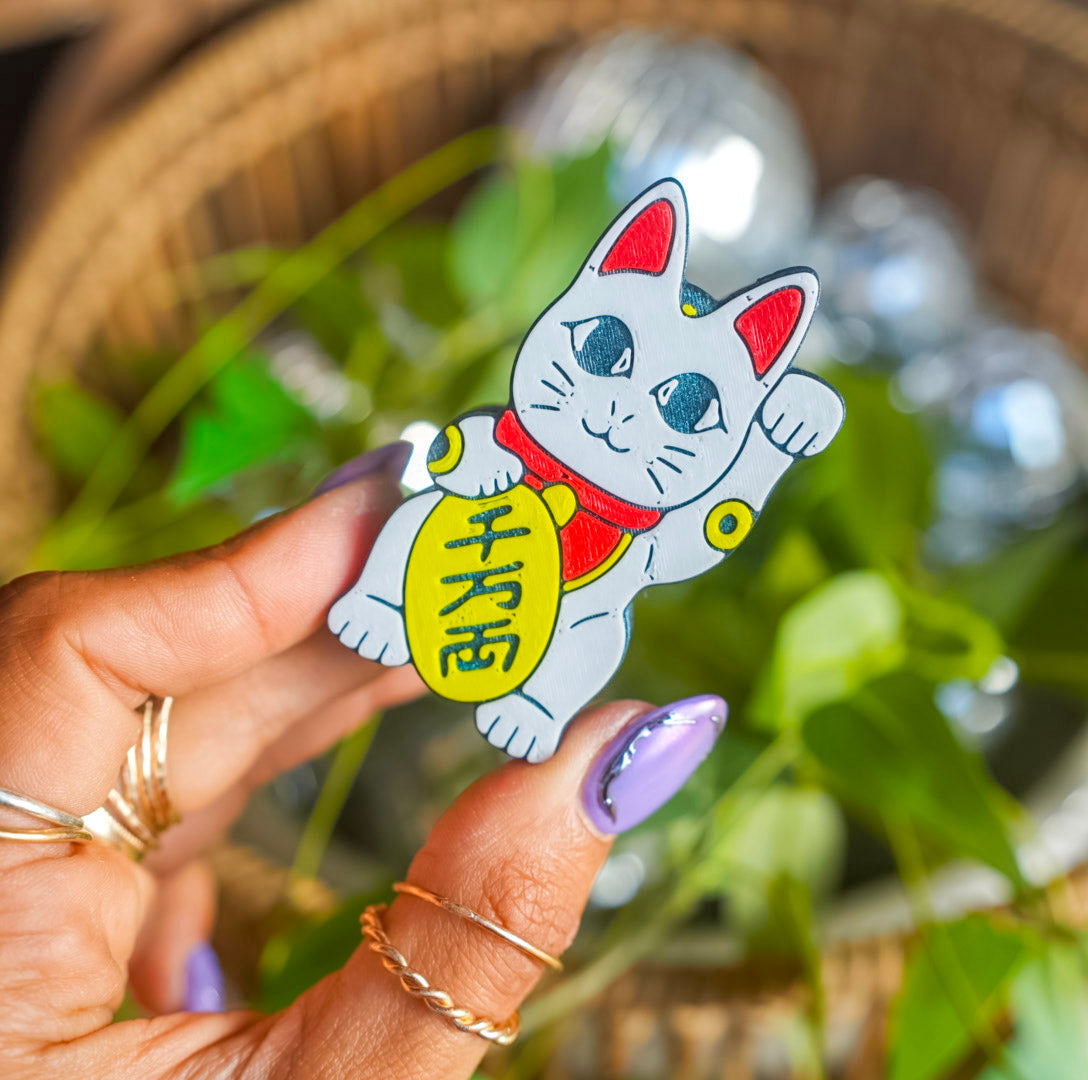 Lucky Cat Lighter Sleeve