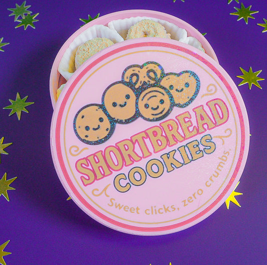 Shortbread Cookie Tin Clicker