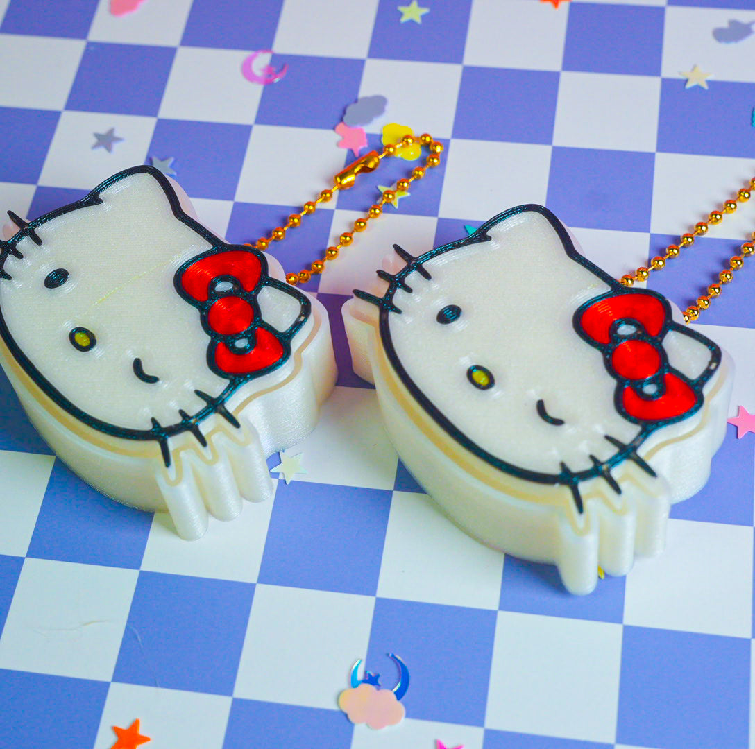 Hello Kitty Clicker Keychain
