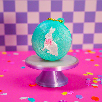 Easter Macaron Clicker Keychain