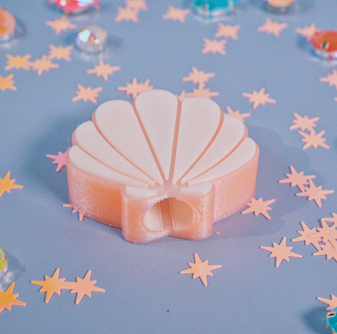 SEASHELL STRAW TOPPER