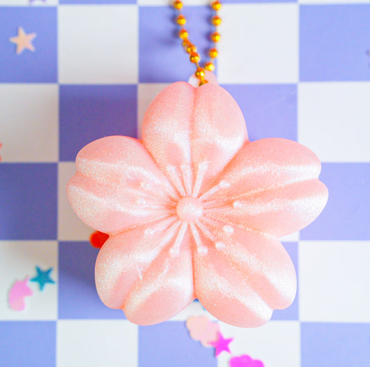 Sakura Clicker Keychain