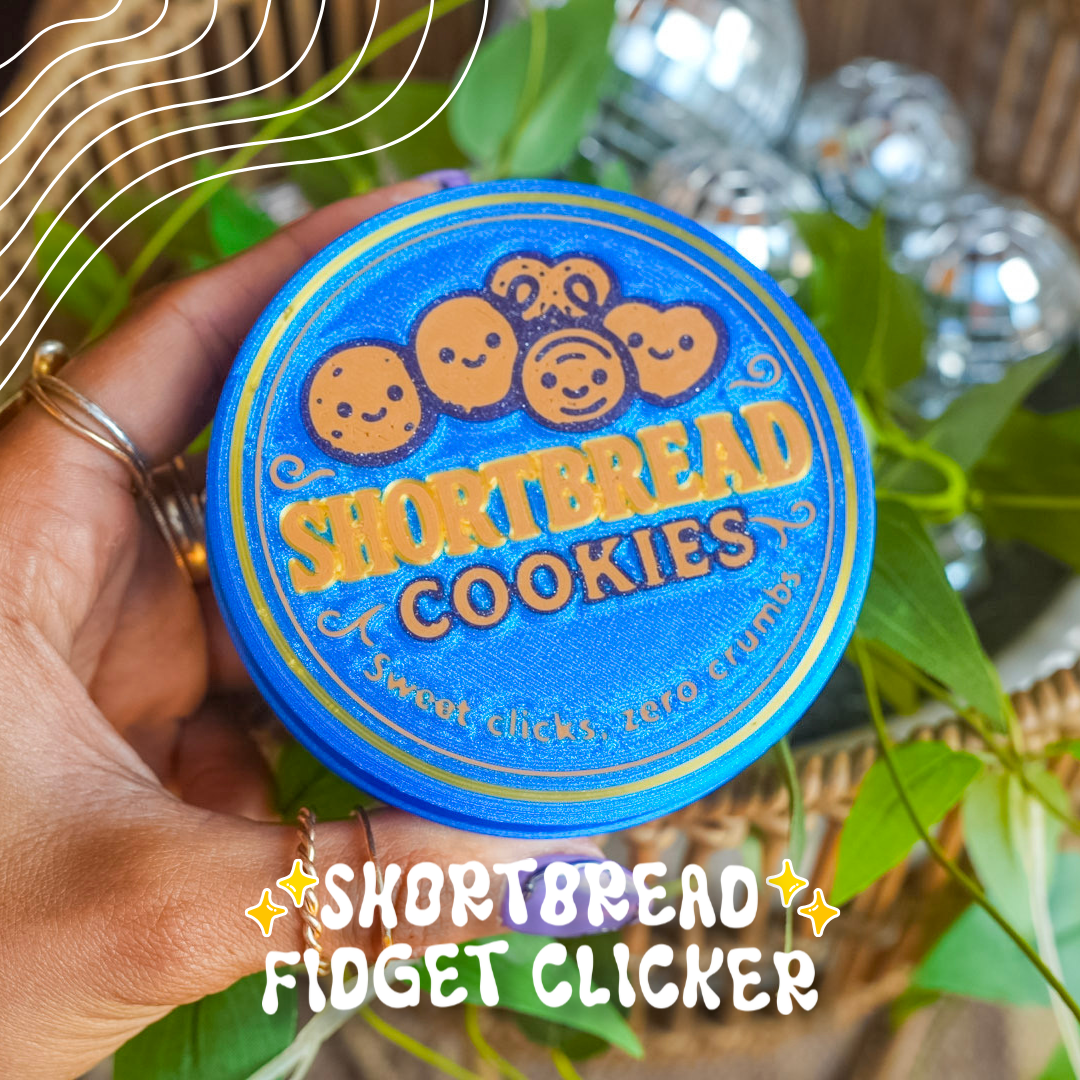Shortbread Cookies Fidget Tin