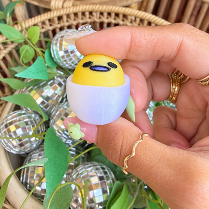 Gudetama Lazy Egg Clicker Keychain