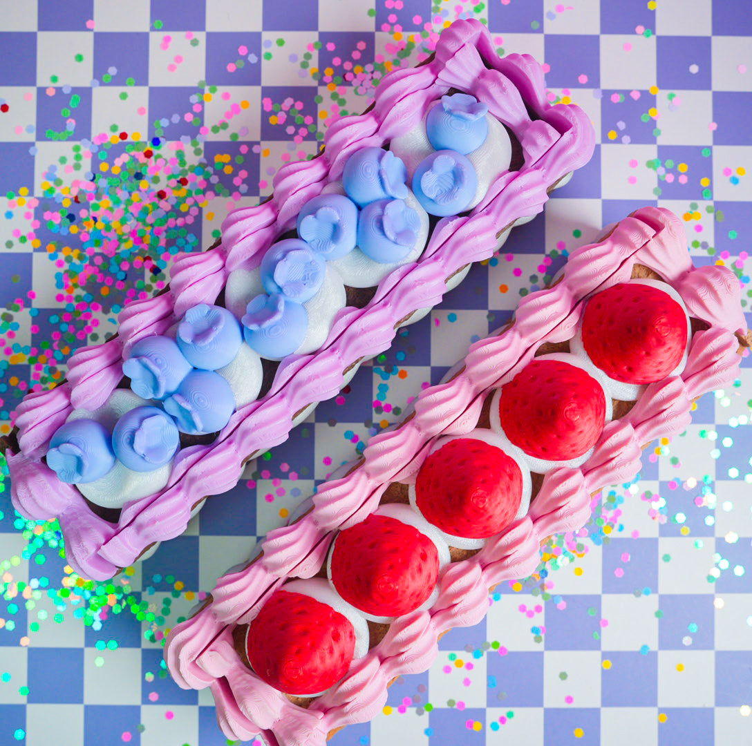 Berry Cake Pill Containers
