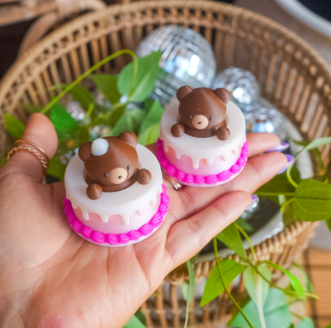 Bearday Cake Fidget Toy