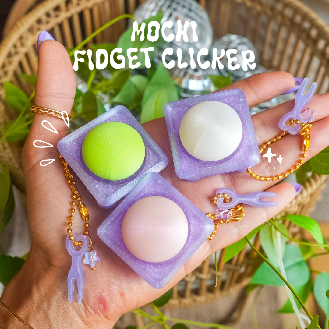 Mochi Clicker Keychain