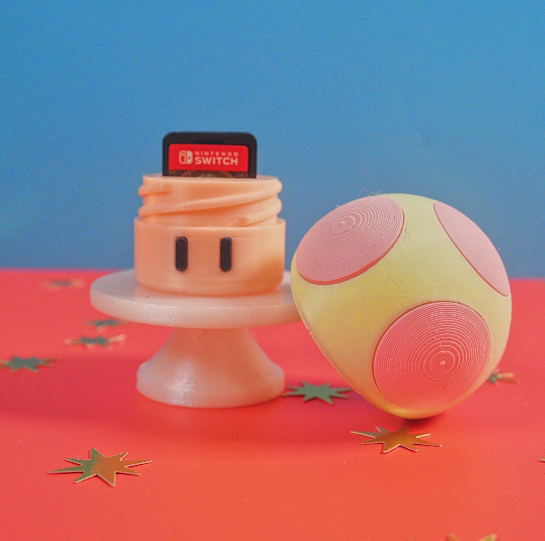 Nintendo Switch Mushroom Game Case