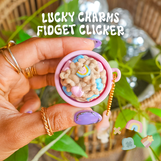 Cereal Clicker Keychain