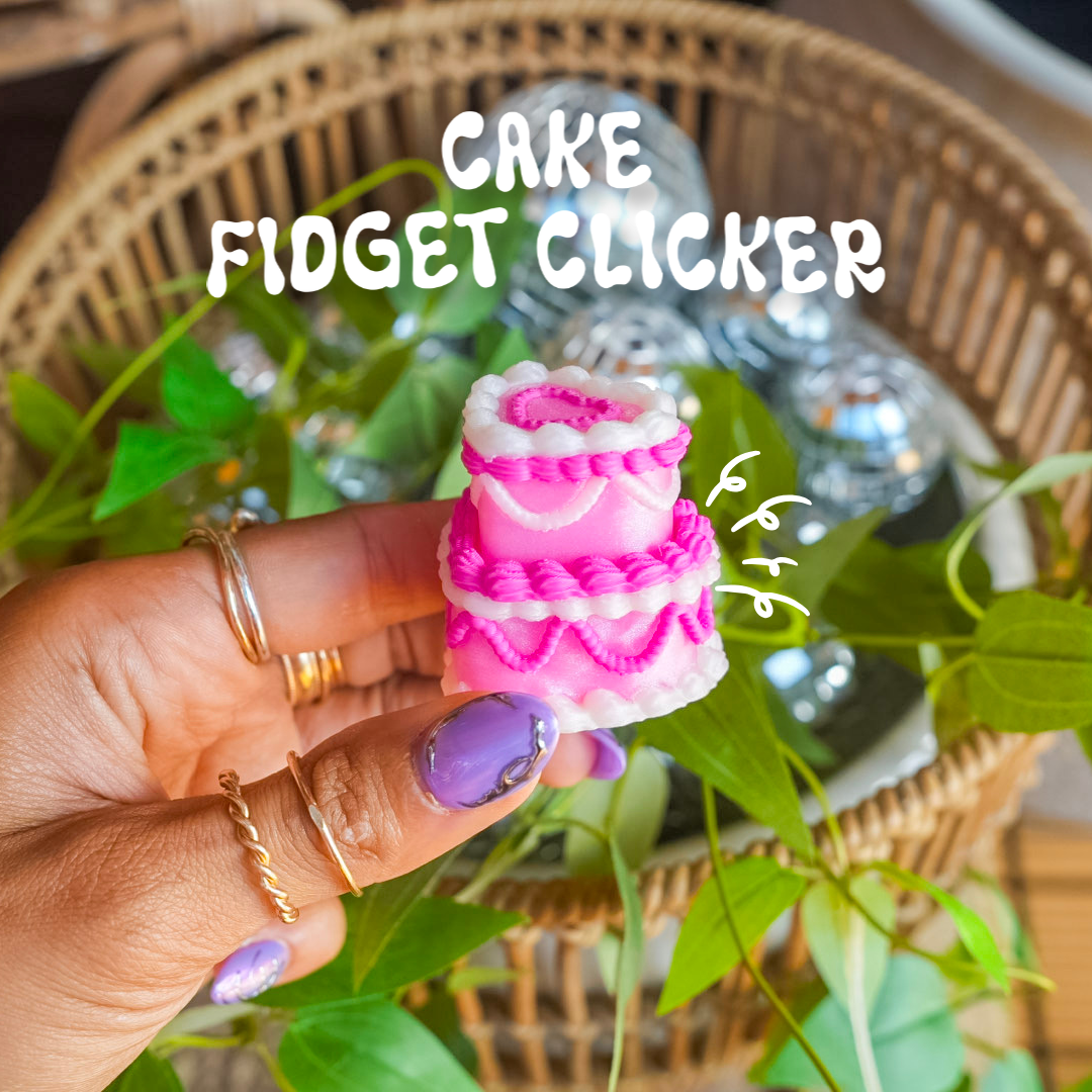 Pink Cake Fidget Toy