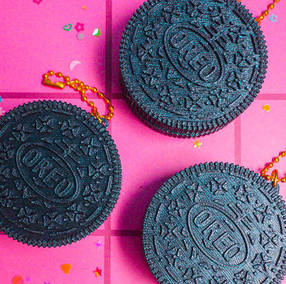 Oreo Clicker Keychain