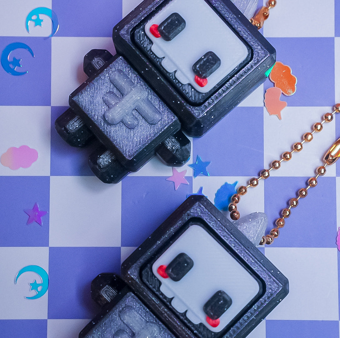Mr. Bones Clicker Keychain