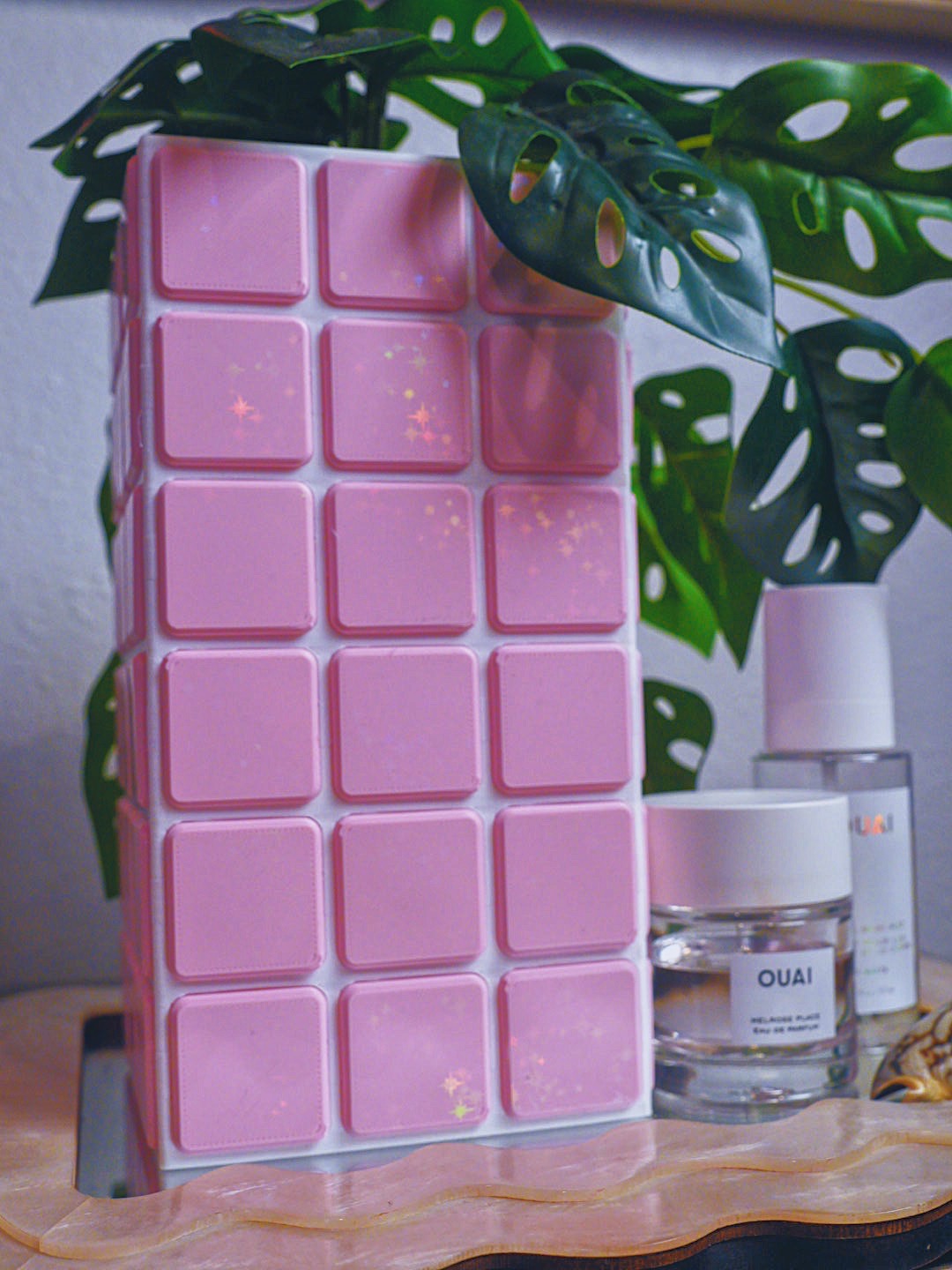 PINK TILE VASE