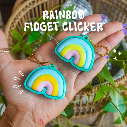 Lucky Charms Clicker Keychain
