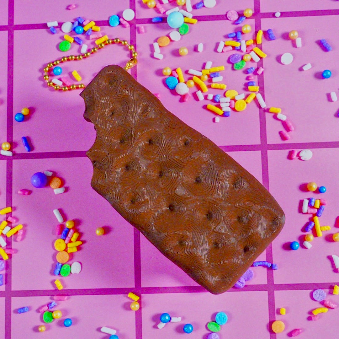 Icecream Sandwich Clicker Keychain