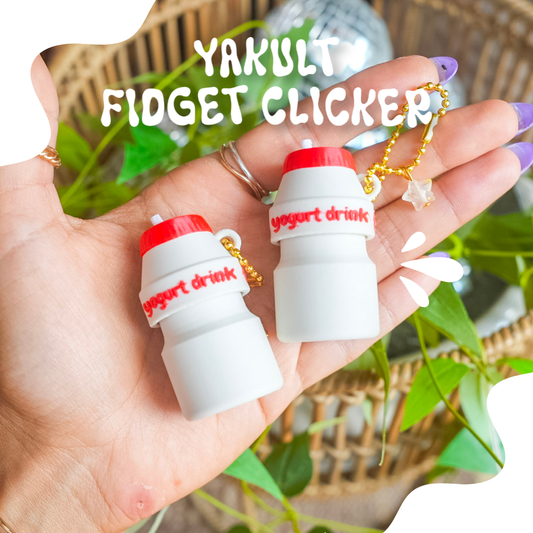 Yakult Clicker Keychain