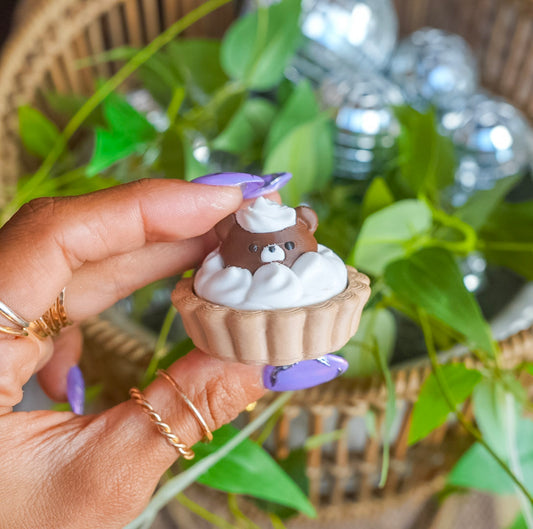 Bear Tarte Clicker Keychain