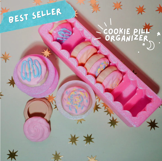 Sugar Cookie Pill Container