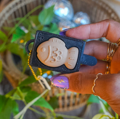 Taiyaki Pan Clicker Keychain