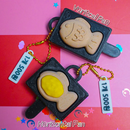 Taiyaki (たい焼き) Clicker Keychain