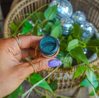 Cafecito Clicker Keychain