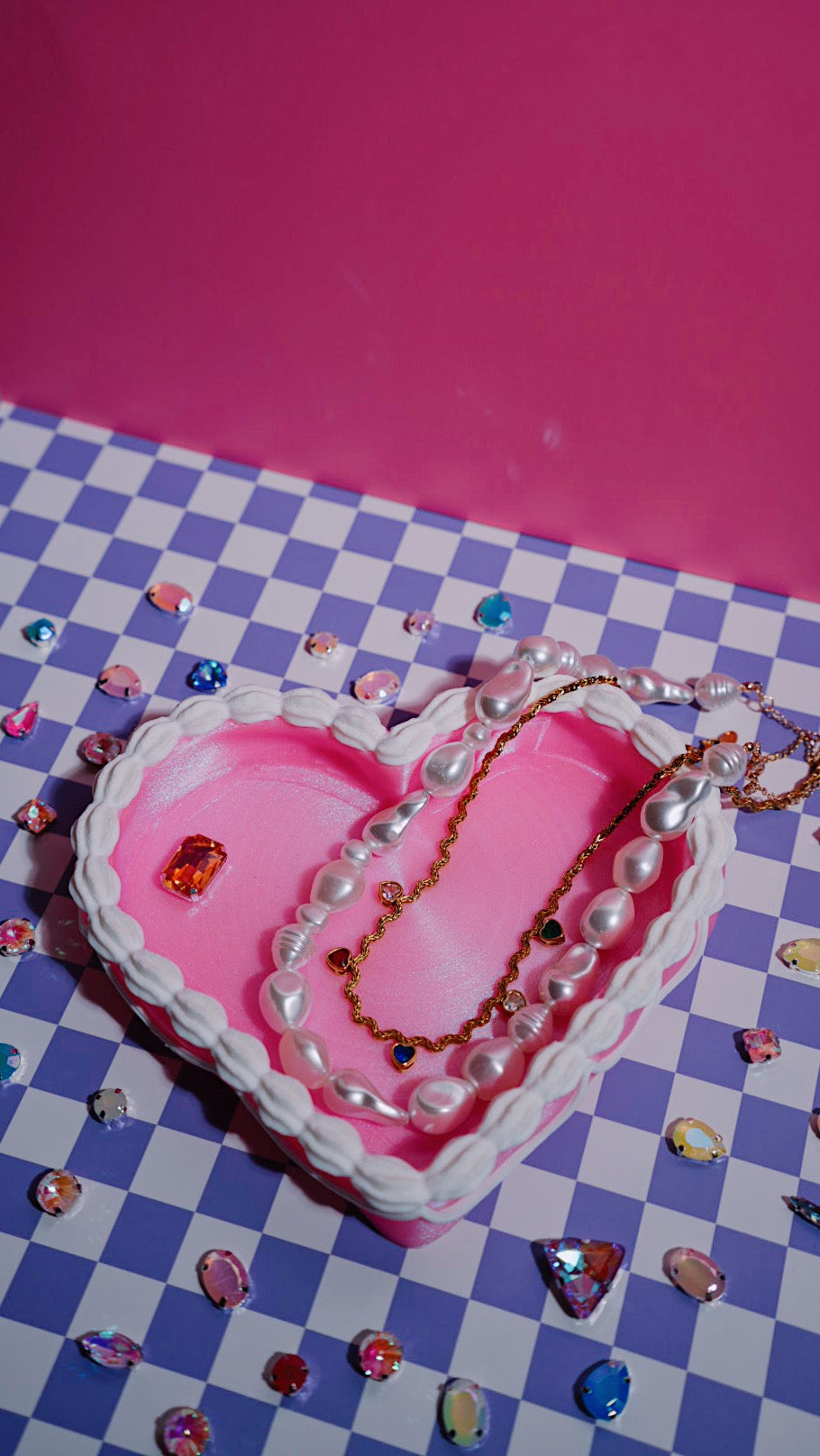 Heart Cake Tray