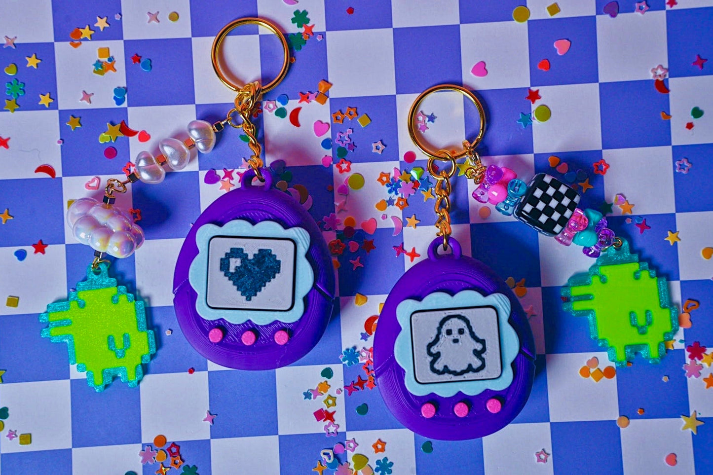 ⸜(｡˃ ᵕ ˂ )⸝♡ Tamagotchi Clicker Keychain