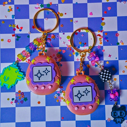 ⸜(｡˃ ᵕ ˂ )⸝♡ Tamagotchi Clicker Keychain